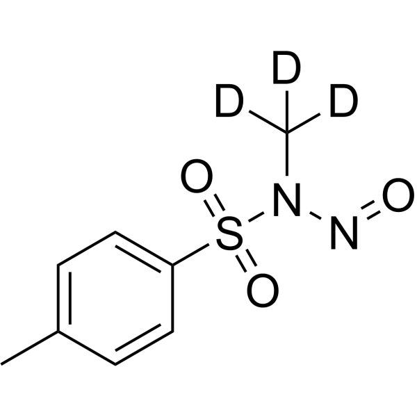 N-Methyl-N-nitrosotoluene-4-sulfonamide-d3 42366-72-3